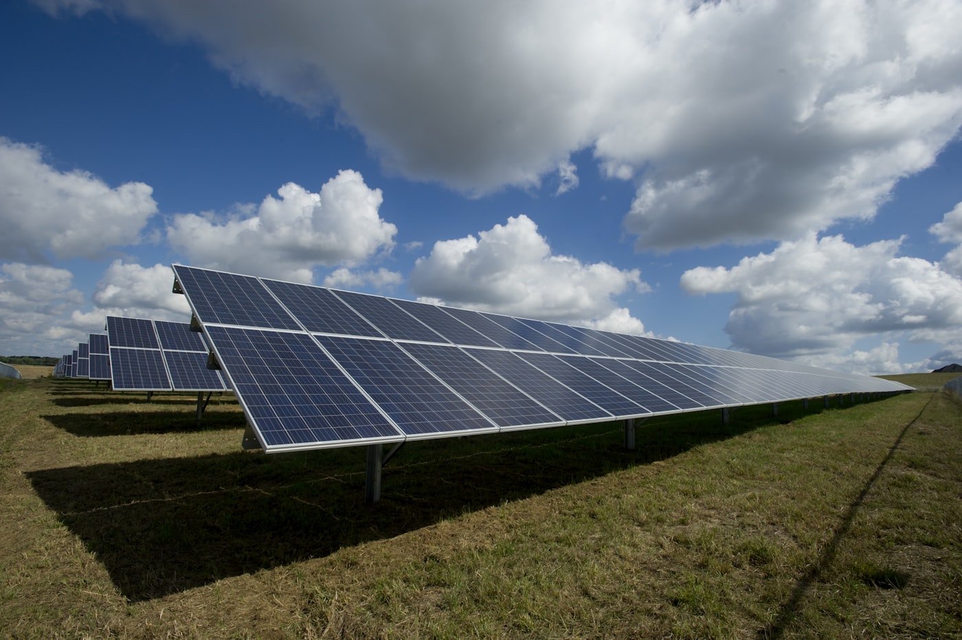 Installation solaire en milieu ouvert